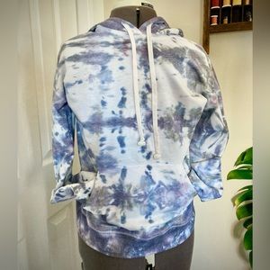 Tie-dye, hoodie sweatshirt, size small